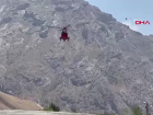 Hakkari'de Yılan Isırdı, Çiftçi Helikopterle Hastaneye Kaldırıldı
