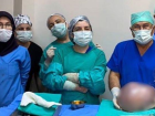 Hamile zannedilen kad�n�n karn�ndan 6,5 kilo kitle ��kt�