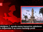 Hamileli�inin 7. ay�nda meme kanserine yakalanan kad�n do�umdan 4 ay sonra hastal��� yendi