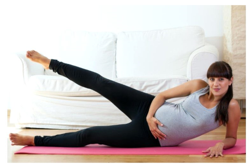 Hamilelikte egzersiz yapmak hem anne hem bebek iin faydal!