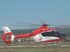 Hastaneye Ta��nan K�z�n Kalbi Ambulans Helikopterde Durdu