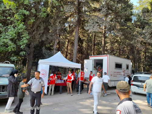 Hatay'da depremde yaknlarn kaybedenlere psikososyal destek verildi