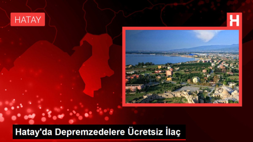 Hatay'da Depremzedelere cretsiz la