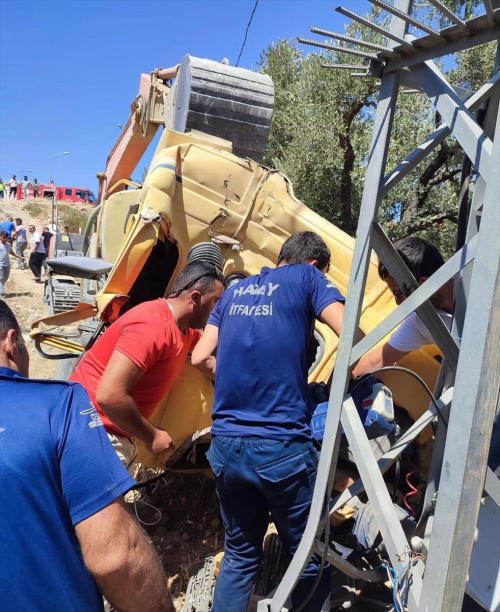 Hatay'da su tankeriyle hafif ticari ara arpt: 2 l