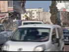 Hatay K�r�khan'da deprem sonras� dezenfekte �al��mas�