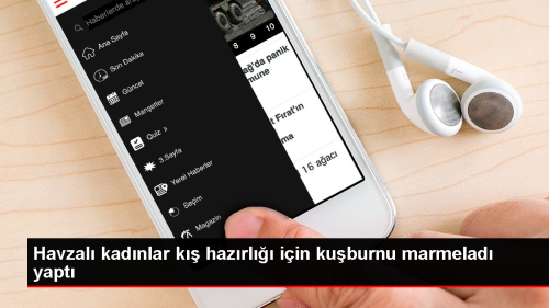 Havza'da Kadnlar Kuburnu Marmelad Yaparak Ka Hazrlanyor