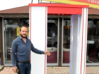 Herkes a��ya kilitlenmi�ken Kayserili gen�, dezenfeksiyon kabini geli�tirdi