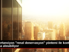 Hipertansiyon tedavisinde renal denervasyon y�ntemi kullan�l�yor