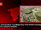 I�d�r �niversitesi Tuz Ma�aralar�'nda KOAH hastal��� �zerine �al��ma ba�latt�