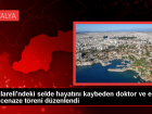 ��neada'da Sel Felaketinde Hayat�n� Kaybeden Doktor ve E�i ��in Cenaze T�reni D�zenlendi