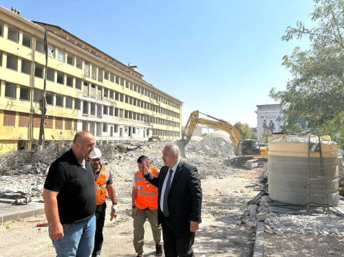 l Bakan etin, tarih ykm yerinde inceledi