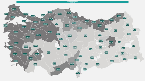 l il koronavirs vaka saylar katr? 1-7 Ocak l il gncel koronavirs risk haritas ve haftalk vaka saylar akland m?