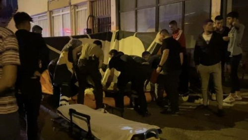 negl'de alkol alrken arkadan pencereden atan ahs gzaltna alnd