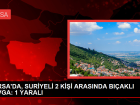 �neg�l'de Suriyeli gen� cadde ortas�nda b��akland�