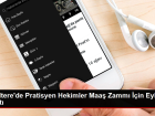 İngiltere'de Pratisyen Hekimler Maaş Zammı İçin Eylem Yaptı