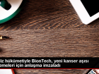 �ngiltere ve BioNTech, yeni kanser a��s� denemeleri i�in anla�ma imzalad�