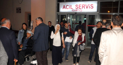 Irak'taki Depremin Hissedildii Cizre'de Devlet Hastanesi Boaltld