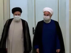 �ran Cumhurba�kan� Ruhani, 8'inci Cumhurba�kan� se�ilen Reisi ile g�r��t�