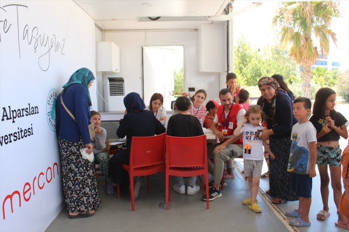 skenderun'da adr ve konteyner kentlerde gz muayenesi yaplyor