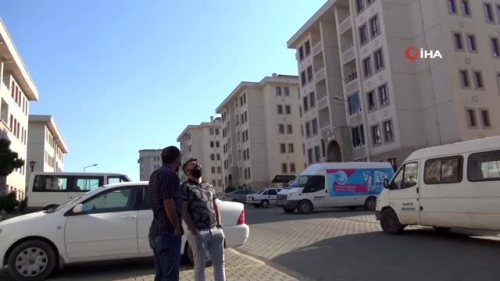 slahiye'de 50 kiinin yaad apartman karantinaya alnd