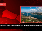 �stanbul Beylikd�z�'nde apartman�n 13. kat�ndan d��en kad�n hayat�n� kaybetti