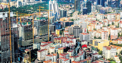 stanbul'da Ar Scaklarn Sulusu Dev Gkdelenler