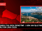 İstanbul'da Gıda İşletmelerine Denetim Yapıldı