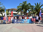 �stanbul'da y�z�c�ler, otizm fark�ndal��� i�in 5 kilometre kula� att�