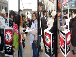stanbul Eczac Odas ''la Reklamna Hayr!'' Kampanyas Balatt!