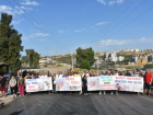 �zmir'de Harmandal� Kat� At�k Depolama Tesisi'ne ��p d�k�lmesi protesto edildi