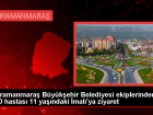 Kahramanmara� B�y�k�ehir Belediyesi Engelli ve Ya�l� Hizmetler �ube M�d�rl���, DMD hastas� �ocu�u ziyaret etti