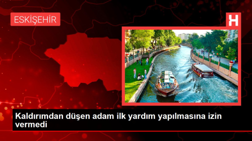 Kaldrmdan den adam ilk yardm yaplmasna izin vermedi