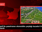Kand�ra'da trafik kazas�: 6 ki�i yaraland�