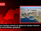 Kanser hastas� annesi ve ablas�n�n alerjisi �zerine do�al dezenfektan geli�tirdi
