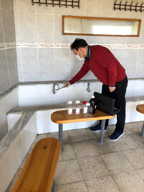 Karabk'te ebeke sularnn kontrol yapld