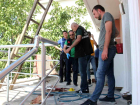 Karaman'da Tadilat Yapan Usta �at�dan D��erek A��r Yaraland�