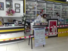 Karap�nar'da eczanede Kovid-19'a kar�� �erit �nlemi
