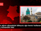 Kar�n a�r�s� �ikayetiyle bilin�siz a�r� kesici kullanan gen� hastanelik oldu
