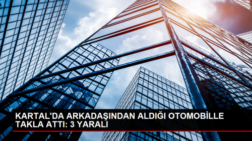KARTAL'da Otomobil Takla Att: 3 Kii Yaraland