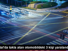 Kartal'da trafik kazas�: 3 ki�i yaraland�
