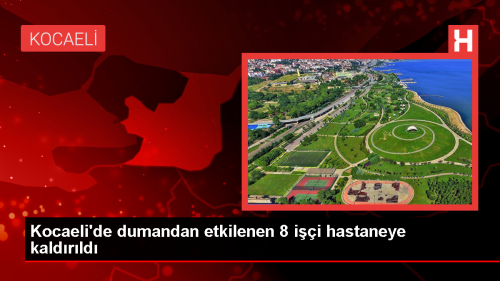 Kartepe'deki Lastik Geri Dnm Fabrikasnda Makine Arzas: 8 i Hastaneye Kaldrld