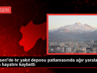 Kayseri'de bir t�r�n yak�t deposu patlamas�nda a��r yaralanan usta 20 g�n sonra hayat�n� kaybetti