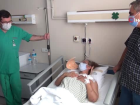Kazadan sonra ilk ad�mlar�n� mutluluk g�zya�lar�yla att�