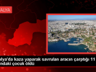 Kepez'te �ocuk hayat�n� kaybetti