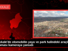 K�r�kkale'de Otomobilin Yaya ve Otomobile �arpt��� Kaza G�venlik Kameras�nda