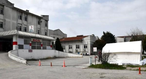 Krklareli'de hastane bahelerine 'acil durum' adrlar kuruldu