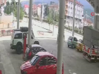K�z �ocu�unun scooter ile merdivenlerden d��t��� anlar kamerada