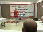 K�z�lay'dan gazetecilere ilk yard�m e�itimi