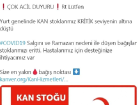 K�z�lay'dan kan ba���� �a�r�s�