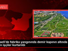 Kocaeli'de Fabrika ���ileri Demir Kap�n�n Alt�nda Kald�